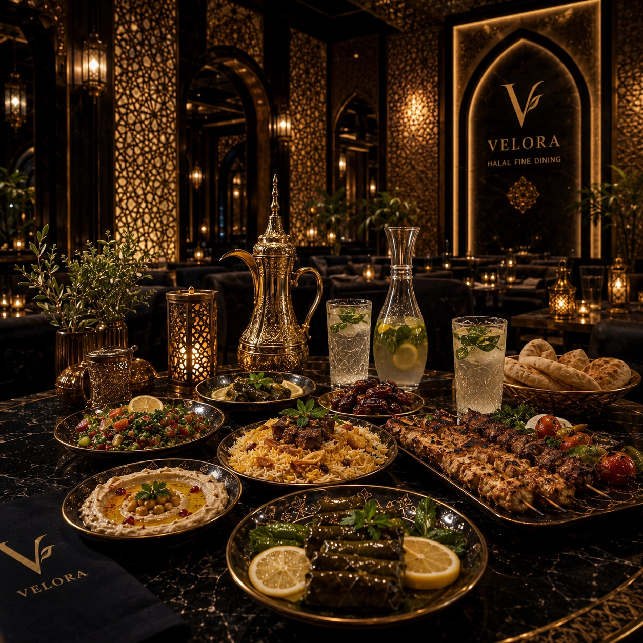 Velora Fine Dining Interior