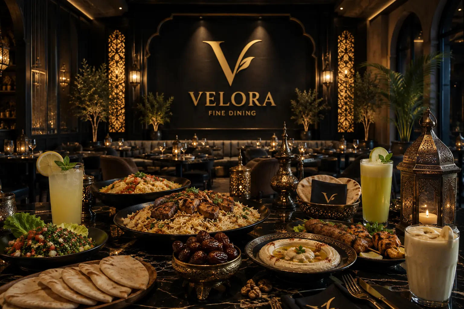 Luxury Restaurant Interior