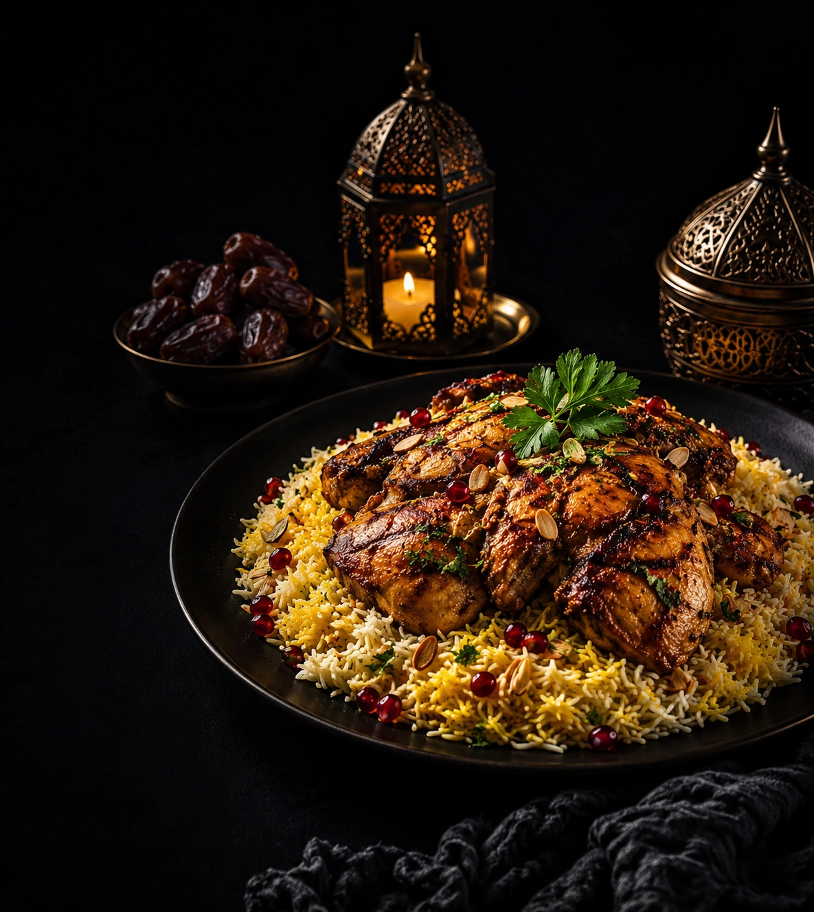Premium Halal Dish